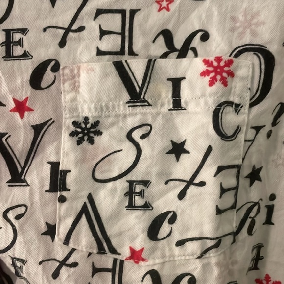 Victoria’s Secret christmas pajamas top - Picture 4 of 8